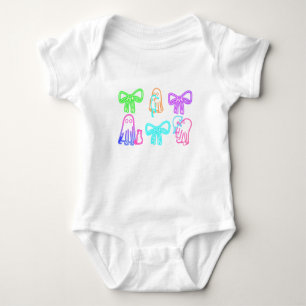 Boo! loves her cat baby bodysuit