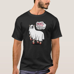 Boo Not Moo Ghost Cow Halloween Costume For Boys G T-Shirt
