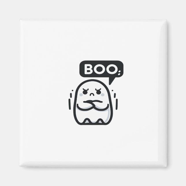 Boo Of Disapproval Funny Quote Magnet (Front)