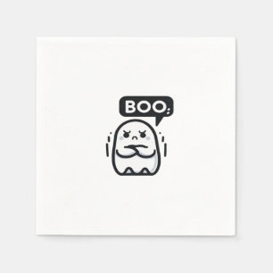 Boo Of Disapproval Funny Quote Napkin