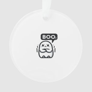 Boo Of Disapproval Funny Quote Ornament