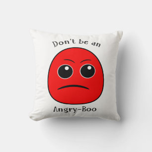 Boo Pillows - Angry-Boo