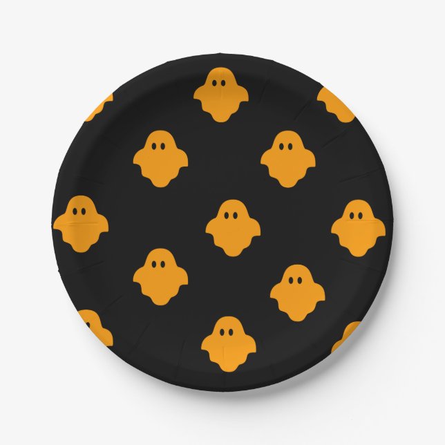 Boo Plate (Orange) (Front)