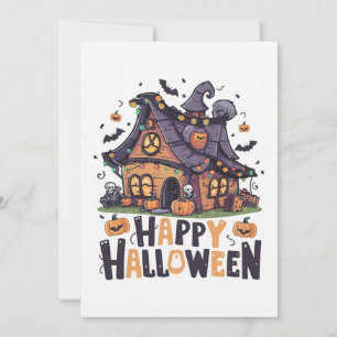 Boo Potion Happy Halloween Holiday Card