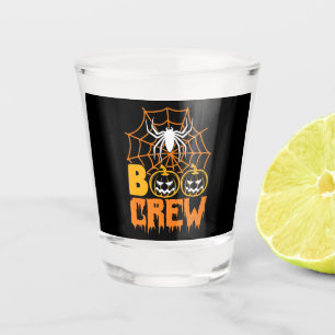 Boo Pumpkin Halloween Spider Nurse Halloween Party Shot Glass