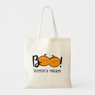 Boo Pumpkin Halloween Trick or Treat Bag/ Boo Bag 