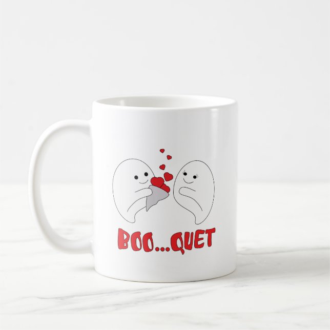 BOO...QUET COFFEE MUG (Left)