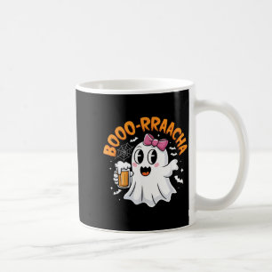 Boo-Racha Cute Ghost Beer Party Funny Halloween Coffee Mug