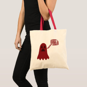 Boo-Red Tote Bag