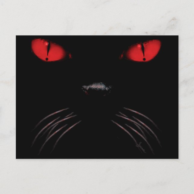 Boo - Ruby Postcard (Front)