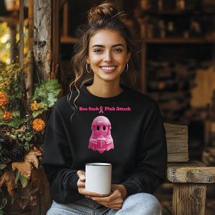 Boo sack pink attack breast cancer awareness sweatshirt