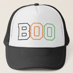 Boo Scary Halloween Trucker Hat