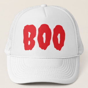 Boo Scary Halloween Trucker Hat