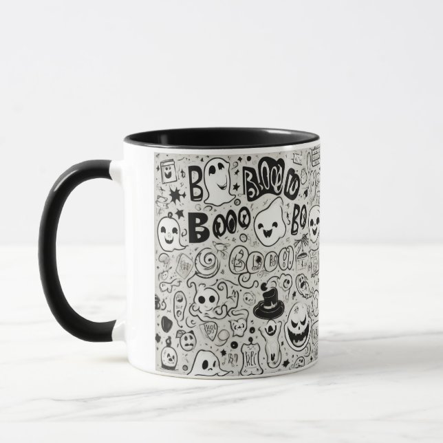 Boo sheet Mug (Left)