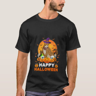 Boo Sheet Scary Ghost Pumpkin Moon Witch Jaguar Ha T-Shirt