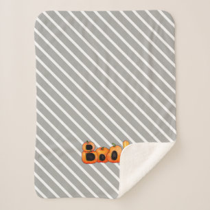 Boo Sherpa Blanket