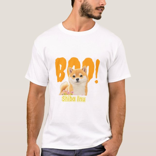 Boo! Shiba Inu | Best T-shirt for Shiba Inu person (Front)