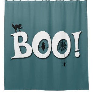 Boo! Shower Curtain