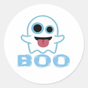 Boo Silly Funny Meme Classic Round Sticker