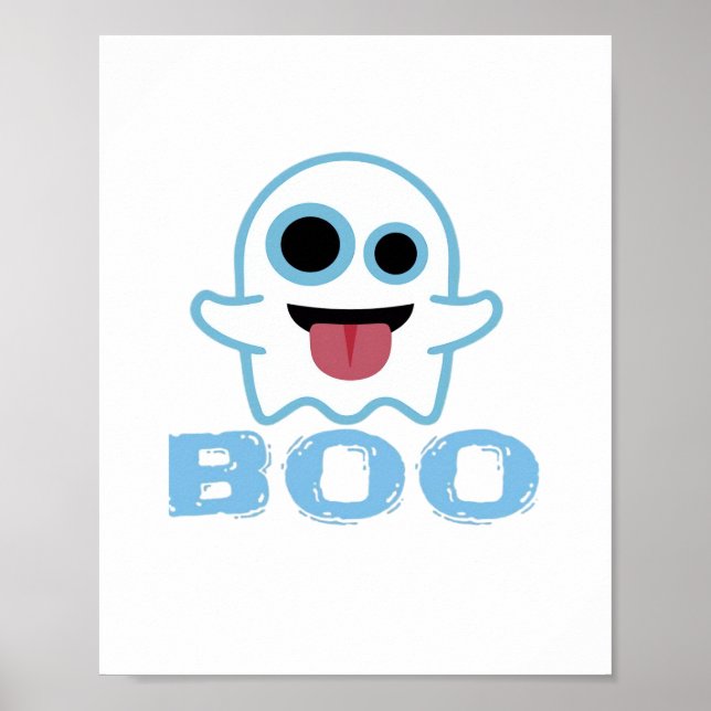 Boo Silly Funny Meme Poster (Front)