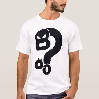 Boo Skull Question Mark T-Shirt
