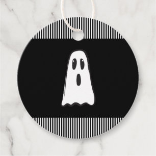 BOO! Spooky Cute Ghost Halloween Costume Party  Favour Tags