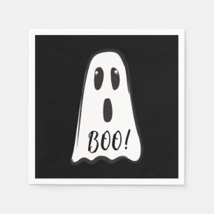 BOO! Spooky Cute Ghost Halloween Costume Party  Napkin