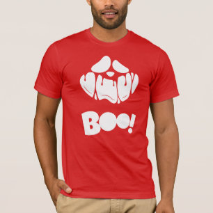 Boo Spooky Face Halloween for men T-Shirt