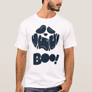 Boo Spooky Face Halloween for men T-Shirt