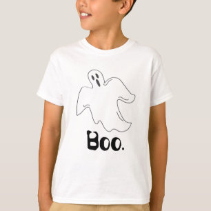 Boo! Spooky Ghost Halloween Costume Party T-Shirt