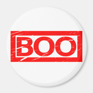 Boo Stamp Magnet