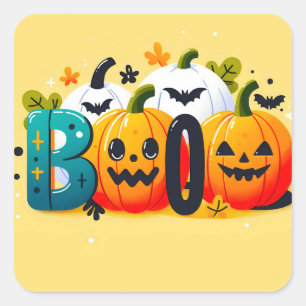 Boo Stickers 