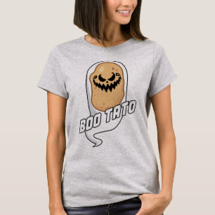 Boo-Tato Spooky Potato Food Halloween T-Shirt