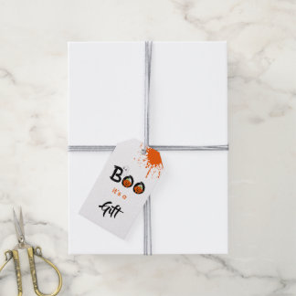 Boo team funny Halloween Gift Tags