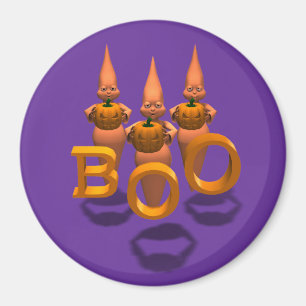 Boo! Three Cute Ghosties Magnet
