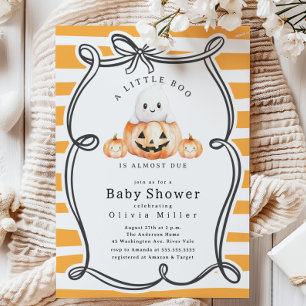 Boo-tiful Beginnings Baby Shower  Invitation