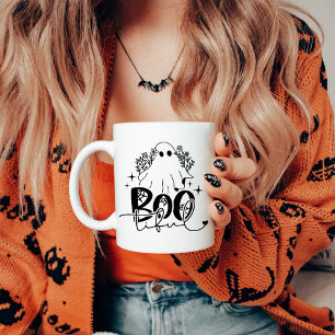 Boo-Tiful Cute Ghost Halloween Coffee Mug