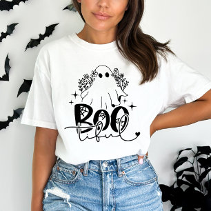 Boo-Tiful Cute Ghost Halloween T-Shirt