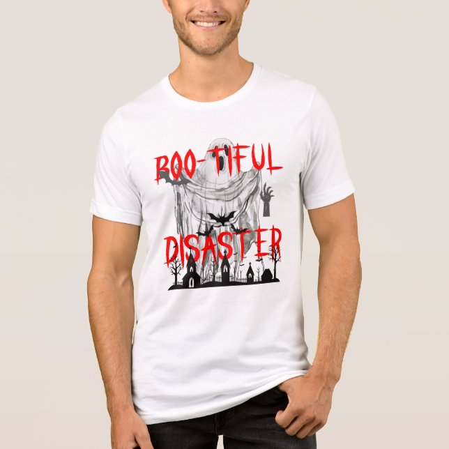 Boo-tiful Disaster T-Shirt Tri-Blend Shirt (Front)