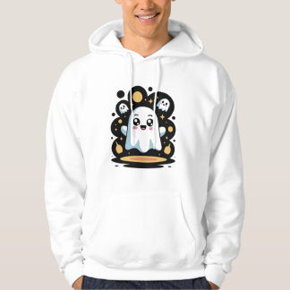 Boo-tiful Glow – Cute Halloween Ghost Hoodie