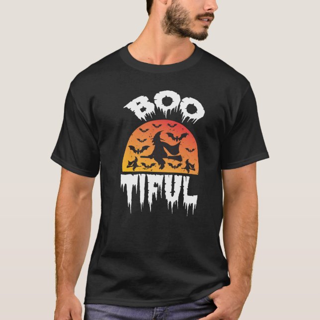 boo tiful halloween costume party T-Shirt (Front)