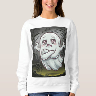 Boo-tiful Halloween Ghost Tee" Sweatshirt