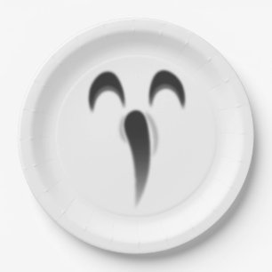 Boo-tiful Hauntings Halloween Paper Plate