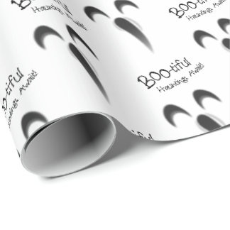 Boo-tiful Hauntings Halloween Wrapping Paper