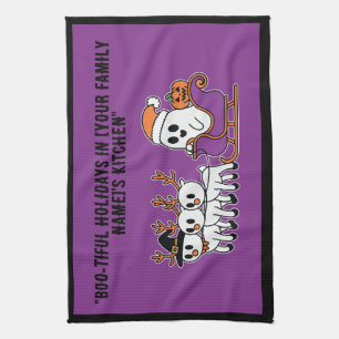 Boo-tiful Holidays: Personalized Kitchen Towels