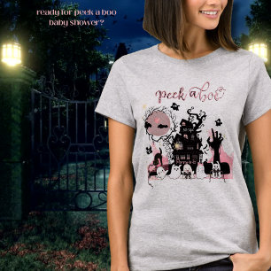Boo-tiful Mummy-to-Be Halloween Baby Shower T-Shirt