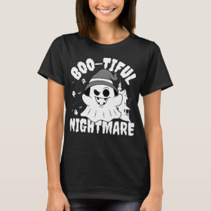 Boo-tiful Nightmare Halloween Ghost T-Shirt