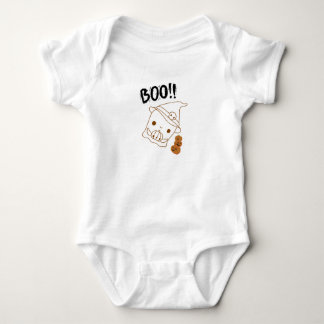 Boo-tiful Pumpkin Baby Bodysuit – Cute Ghost & Boo