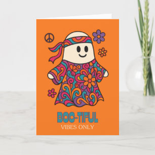 Boo-tiful Vibes Only Holiday Card