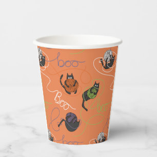 Boo-tifully Tangled Halloween Paper Cups
